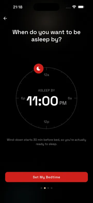 Notsleeping app screenshot